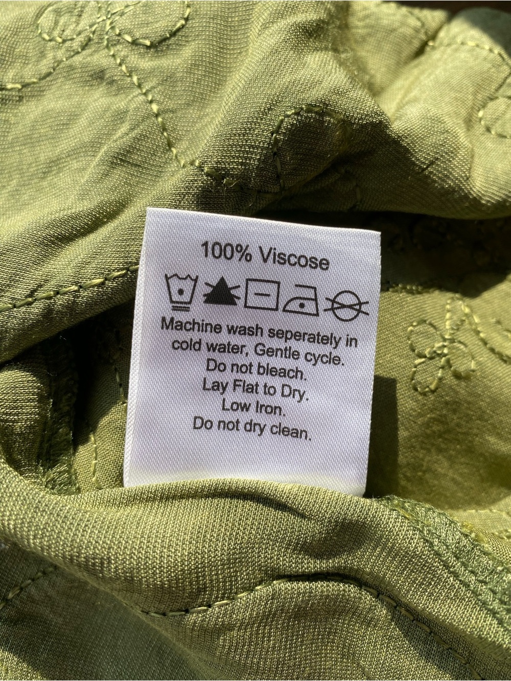 EARTHBOUND Olive Panel Velvet Maxi Skirt - Picture 10 of 10